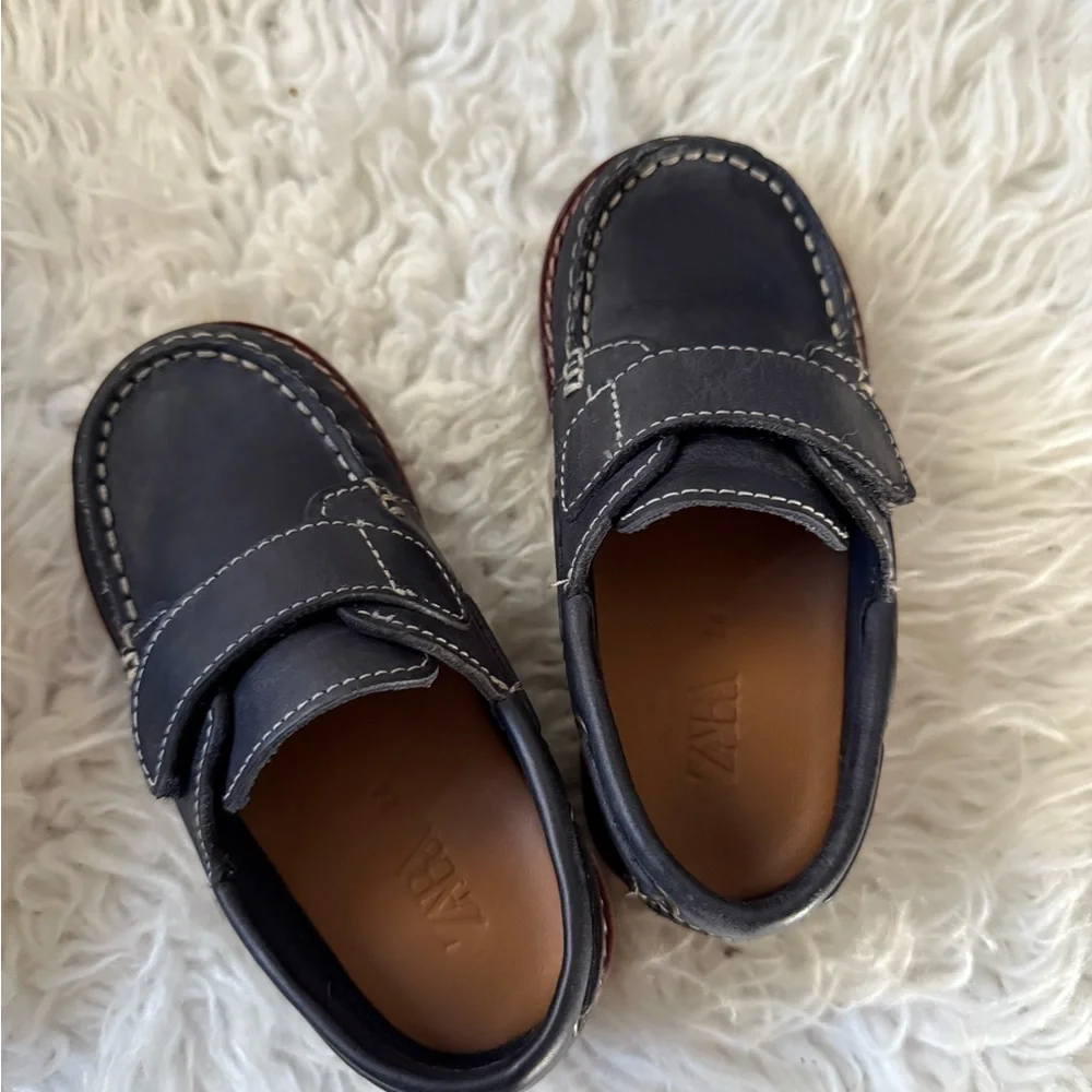 Zara boat loafers
